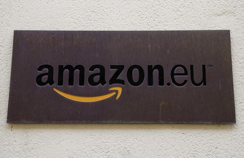 The logo of Amazon Europe Holding Technologies is seen at its entrance in Luxembourg in this picture taken on November 20, 2012. REUTERS/Fra The logo of Amazon Europe Holding Technologies is seen at its entrance in Luxembourg in this picture taken on November 20, 2012. REUTERS/Fra