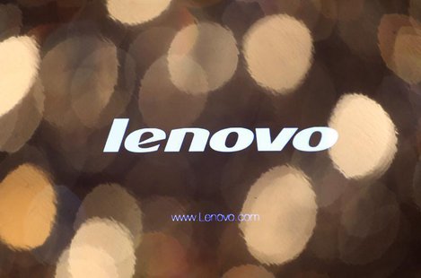 The logo of Lenovo is seen on a computer monitor during a news conference in Hong Kong May 27, 2010. REUTERS/Tyrone Siu The logo of Lenovo is seen on a computer monitor during a news conference in Hong Kong May 27, 2010. REUTERS/Tyrone Siu