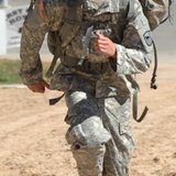 Spc. Dalton DeBoer competes in the 6-mile road march during the annual South Dakota Army National Guard Best Warrior Competition at Camp Rapid in Rapid City, S.D. DeBoer is a sophomore at SDSU. (Photo courtesy of the S.D. Army National Guard) Spc. Dalton DeBoer competes in the 6-mile road march during the annual South Dakota Army National Guard Best Warrior Competition at Camp Rapid in Rapid City, S.D. DeBoer is a sophomore at SDSU. (Photo courtesy of the S.D. Army National Guard)
