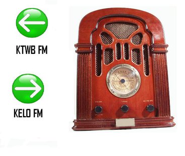 Country music “KTWB-FM” and Adult Hits “Lite 92.5 KELO-FM” are switching places on the radio dial. (MB Image) Country music “KTWB-FM” and Adult Hits “Lite 92.5 KELO-FM” are switching places on the radio dial. (MB Image)