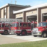 Stevens Point fire station Number 1 on Division Street Stevens Point fire station Number 1 on Division Street