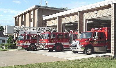 Stevens Point fire station Number 1 on Division Street Stevens Point fire station Number 1 on Division Street