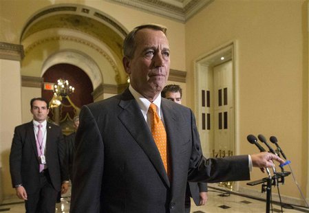 Speaker of the House John Boehner walks to the House floor during the vote on the fiscal deal in the U.S. Capitol in Washington October 16, Speaker of the House John Boehner walks to the House floor during the vote on the fiscal deal in the U.S. Capitol in Washington October 16,