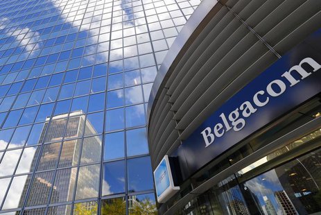 A logo of Belgium's telecom operator Belgacom is seen at an entrance of Belgacom headquarters in Brussels September 16, 2013. REUTERS/Yves H A logo of Belgium's telecom operator Belgacom is seen at an entrance of Belgacom headquarters in Brussels September 16, 2013. REUTERS/Yves H