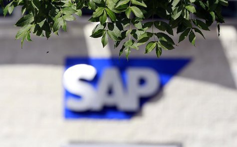 A SAP logo is seen at its offices in the CityWest complex, Dublin September 5, 2013. REUTERS/Cathal McNaughton A SAP logo is seen at its offices in the CityWest complex, Dublin September 5, 2013. REUTERS/Cathal McNaughton