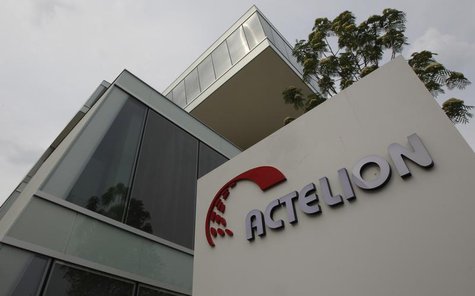 A general view shows Swiss biotech group Actelion Headquarters in Allschwil near Basel, April 23, 2011. REUTERS/Christian Hartmann A general view shows Swiss biotech group Actelion Headquarters in Allschwil near Basel, April 23, 2011. REUTERS/Christian Hartmann
