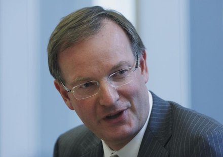David Goulden of EMC Corp speaks during the Reuters Global Technology, Media and Telecom Summit at the Thomson Reuters headquarters in New Y David Goulden of EMC Corp speaks during the Reuters Global Technology, Media and Telecom Summit at the Thomson Reuters headquarters in New Y
