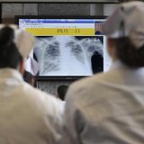 Doctors and nurses attend a training course for the treatment of the H7N9 virus at a hospital, where a H7N9 patient is being treated, in Han Doctors and nurses attend a training course for the treatment of the H7N9 virus at a hospital, where a H7N9 patient is being treated, in Han