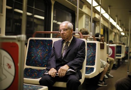 Shareholder activist John Chevedden, 67, rides the subway to the DreamWorks Animation SKG Inc stockholder meeting in Hollywood, California M Shareholder activist John Chevedden, 67, rides the subway to the DreamWorks Animation SKG Inc stockholder meeting in Hollywood, California M