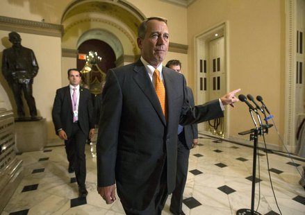 Speaker of the House John Boehner walks to the House floor during the vote on the fiscal deal in the U.S. Capitol in Washington October 16, Speaker of the House John Boehner walks to the House floor during the vote on the fiscal deal in the U.S. Capitol in Washington October 16,