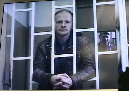 Photographer Denis Sinyakov, one of the 30 people detained after a Greenpeace protest at the Prirazlomnaya platform who is currently held at Photographer Denis Sinyakov, one of the 30 people detained after a Greenpeace protest at the Prirazlomnaya platform who is currently held at