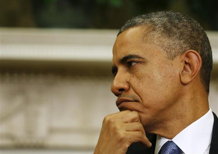 U.S. President Barack Obama listens during a meeting with Pakistan's Prime Minister Nawaz Sharif in the Oval Office at the White House in Wa U.S. President Barack Obama listens during a meeting with Pakistan's Prime Minister Nawaz Sharif in the Oval Office at the White House in Wa