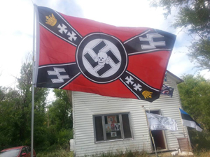 Nazi Flag Leith, ND Nazi Flag Leith, ND