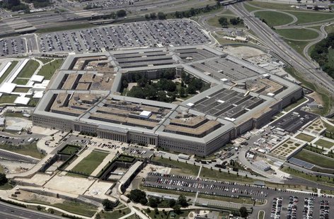 An aerial view of the Pentagon building in Washington, June 15, 2005. An aerial view of the Pentagon building in Washington, June 15, 2005.
