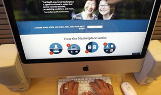 A man looks over the Affordable Care Act (commonly known as Obamacare) signup page on the HealthCare.gov website in New York in this October A man looks over the Affordable Care Act (commonly known as Obamacare) signup page on the HealthCare.gov website in New York in this October