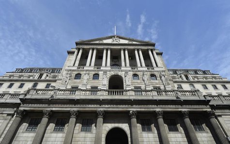 The Bank of England is seen in the City of London August 7, 2013. REUTERS/Toby Melville The Bank of England is seen in the City of London August 7, 2013. REUTERS/Toby Melville