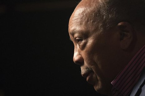 Music pioneer and legend Quincy Jones is photographed during an interview in New York May 15, 2013. REUTERS/Adrees Latif Music pioneer and legend Quincy Jones is photographed during an interview in New York May 15, 2013. REUTERS/Adrees Latif