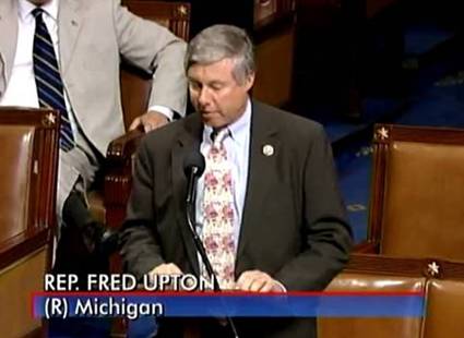 Upton on the Floor of the House Upton on the Floor of the House
