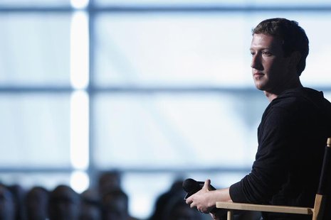 Facebook CEO Mark Zuckerberg sits for audience questions in an onstage interview for the Atlantic Magazine in Washington, September 18, 2013 Facebook CEO Mark Zuckerberg sits for audience questions in an onstage interview for the Atlantic Magazine in Washington, September 18, 2013