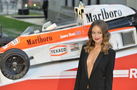 Actress Olivia Wilde arrives at the world premiere of Rush at a cinema in Leicester Square, central London, September 2, 2013. REUTERS/Toby Actress Olivia Wilde arrives at the world premiere of Rush at a cinema in Leicester Square, central London, September 2, 2013. REUTERS/Toby