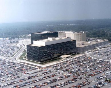 An undated aerial handout photo shows the National Security Agency (NSA) headquarters building in Fort Meade, Maryland. REUTERS/NSA/Handout An undated aerial handout photo shows the National Security Agency (NSA) headquarters building in Fort Meade, Maryland. REUTERS/NSA/Handout