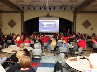 MHSAA football playoff announcement rally at Coldwater High School, October 27, 2013 MHSAA football playoff announcement rally at Coldwater High School, October 27, 2013