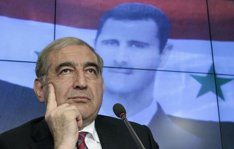 Qadri Jamil, Syria's deputy prime minister for economic affairs, listens during a news conference in Moscow, August 21, 2012. REUTERS/Maxim Qadri Jamil, Syria's deputy prime minister for economic affairs, listens during a news conference in Moscow, August 21, 2012. REUTERS/Maxim