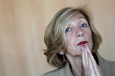 French Minister for External Trade Nicole Bricq attends an interview with Reuters in Paris, October 29, 2013. REUTERS/Christian Hartmann French Minister for External Trade Nicole Bricq attends an interview with Reuters in Paris, October 29, 2013. REUTERS/Christian Hartmann