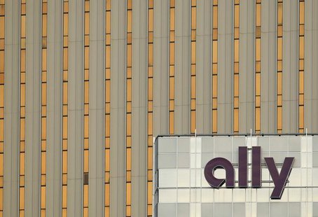 An Ally Financial sign is seen on a building in Charlotte, North Carolina May 1, 2012. REUTERS/Chris Keane An Ally Financial sign is seen on a building in Charlotte, North Carolina May 1, 2012. REUTERS/Chris Keane