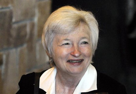 Federal Reserve Bank of San Francisco President Janet Yellen arrives at the Jackson Hole Economic Symposium in Jackson Hole, Wyoming in this Federal Reserve Bank of San Francisco President Janet Yellen arrives at the Jackson Hole Economic Symposium in Jackson Hole, Wyoming in this