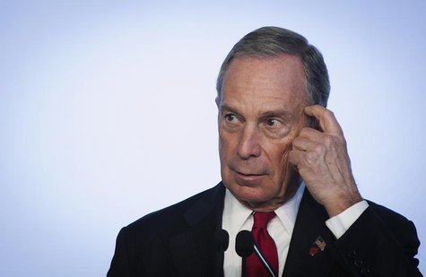 Mayor of New York Michael Bloomberg speaks during the opening of the Amazon Fashion Studio in the Brooklyn borough of New York, October 18, Mayor of New York Michael Bloomberg speaks during the opening of the Amazon Fashion Studio in the Brooklyn borough of New York, October 18,