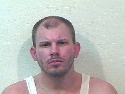 Suspected meth cook Gary Harding. (Van Buren County mugshot Suspected meth cook Gary Harding. (Van Buren County mugshot