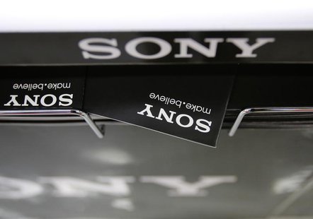 Logos of Sony Corp. are seen at an electronics store in Tokyo October 31, 2013. REUTERS/Toru Hanai Logos of Sony Corp. are seen at an electronics store in Tokyo October 31, 2013. REUTERS/Toru Hanai