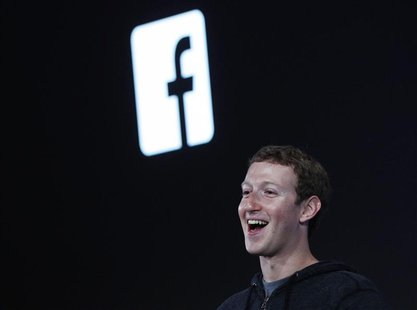 Mark Zuckerberg, Facebook's co-founder and chief executive introduces 'Home' a Facebook app suite that integrates with Android during a Face Mark Zuckerberg, Facebook's co-founder and chief executive introduces 'Home' a Facebook app suite that integrates with Android during a Face