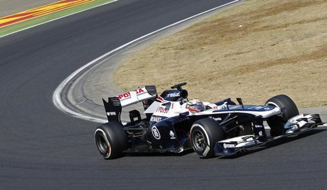 Williams Formula One driver Pastor Maldonado of Venezuela drives during the Hungarian F1 Grand Prix at the Hungaroring circuit in Mogyorod, Williams Formula One driver Pastor Maldonado of Venezuela drives during the Hungarian F1 Grand Prix at the Hungaroring circuit in Mogyorod,