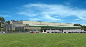 Artist rendering of new Service Cold Storage facility in Stevens Point. Photo: Tippmann Group Artist rendering of new Service Cold Storage facility in Stevens Point. Photo: Tippmann Group