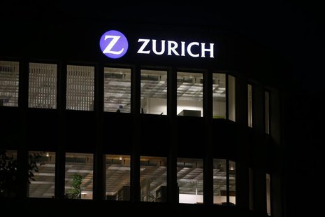 The logo of Zurich Insurance Group is seen at the company's headquarters in Zurich September 2, 2013. REUTERS/Arnd Wiegmann The logo of Zurich Insurance Group is seen at the company's headquarters in Zurich September 2, 2013. REUTERS/Arnd Wiegmann