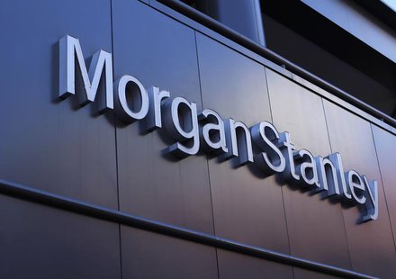 The corporate logo of financial firm Morgan Stanley is pictured on a building in San Diego, California September 24, 2013. REUTERS/Mike Blak The corporate logo of financial firm Morgan Stanley is pictured on a building in San Diego, California September 24, 2013. REUTERS/Mike Blak