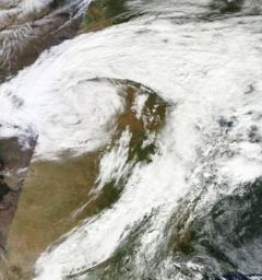 Satellite image of the Atlas Blizzard that devastated Western South Dakota in early October. (Wikimedia.org) Satellite image of the Atlas Blizzard that devastated Western South Dakota in early October. (Wikimedia.org)