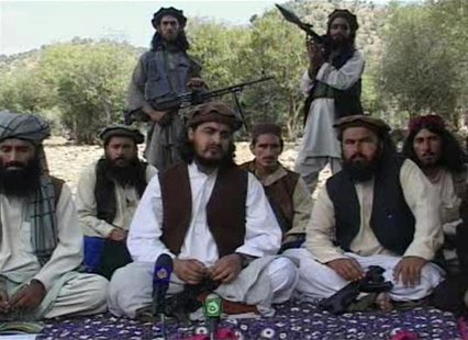 Pakistani Taliban chief Hakimullah Mehsud (C) sits with other militants in South Waziristan, in this file still image taken from video shot Pakistani Taliban chief Hakimullah Mehsud (C) sits with other militants in South Waziristan, in this file still image taken from video shot