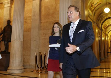 Chairman of the House Permanent Select Committee on Intelligence Rep. Mike Rogers (R-MI) arrives for meeting with European Parliament leader Chairman of the House Permanent Select Committee on Intelligence Rep. Mike Rogers (R-MI) arrives for meeting with European Parliament leader