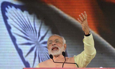 Gujarat's chief minister and Hindu nationalist Narendra Modi, the prime ministerial candidate for India's main opposition Bharatiya Janata P Gujarat's chief minister and Hindu nationalist Narendra Modi, the prime ministerial candidate for India's main opposition Bharatiya Janata P