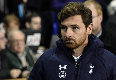 Tottenham Hotspur's manager Andre Villas-Boas walks to his seat before their English League Cup fourth round soccer match against Hull City Tottenham Hotspur's manager Andre Villas-Boas walks to his seat before their English League Cup fourth round soccer match against Hull City