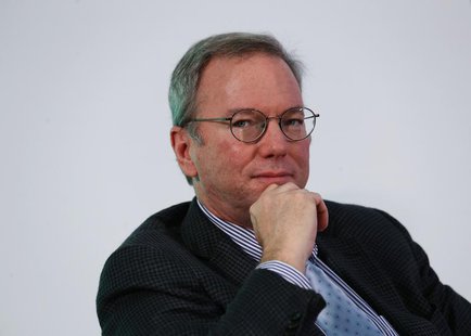 Google Executive Chairman Eric Schmidt looks on during a talk titled "Connecting with the World: Empowering Young Entrepreneurs for the New Google Executive Chairman Eric Schmidt looks on during a talk titled "Connecting with the World: Empowering Young Entrepreneurs for the New