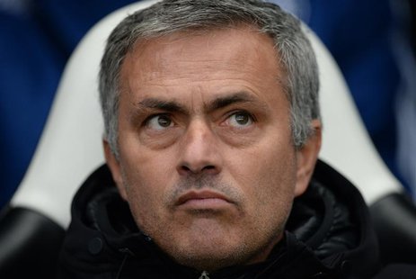 Chelsea manager Jose Mourinho reacts during their English Premier League soccer match against Newcastle United at St James' Park in Newcastl Chelsea manager Jose Mourinho reacts during their English Premier League soccer match against Newcastle United at St James' Park in Newcastl
