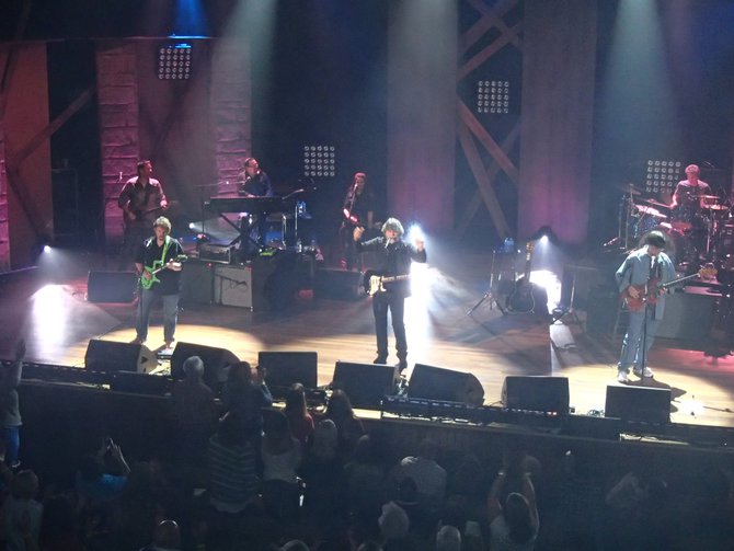 Charli watches Alabama at the Ryman