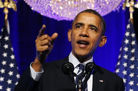 U.S. President Barack Obama gestures as he delivers remarks on the Affordable Care Act, commonly known as Obamacare, at an Organizing for Ac U.S. President Barack Obama gestures as he delivers remarks on the Affordable Care Act, commonly known as Obamacare, at an Organizing for Ac