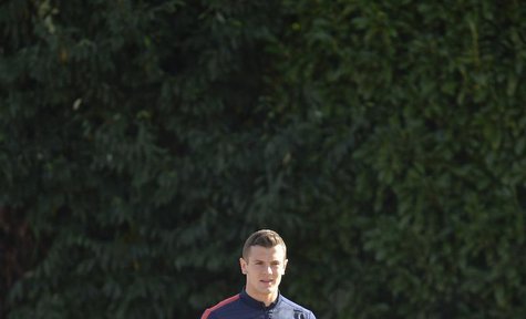 England player Jack Wilshere arrives for a training session, ahead of their 2014 World Cup qualifying soccer match against Montenegro, at Lo England player Jack Wilshere arrives for a training session, ahead of their 2014 World Cup qualifying soccer match against Montenegro, at Lo
