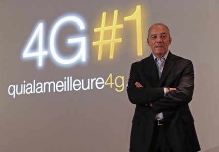 France Telecom-Orange Chairman and CEO Stephane Richard poses before a news conference to launch the Orange 4G network in Paris September 9, France Telecom-Orange Chairman and CEO Stephane Richard poses before a news conference to launch the Orange 4G network in Paris September 9,