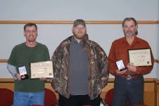 Clay Co. lifesavers with boating accident victim. Clay Co. lifesavers with boating accident victim.